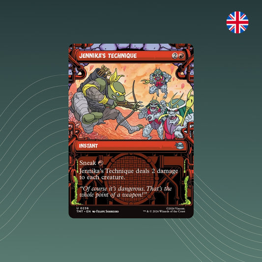 MTG - Jennika's Technique - #0236 - Teenage Mutant Ninja Turtles - Showcase - Englisch