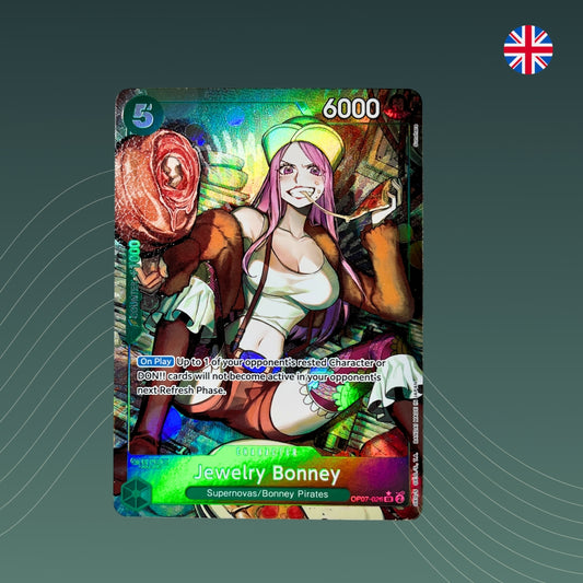 Jewelry Bonney (OP07-026) V.2 - AA - Alternate Art - OP07 - 500 Years into the Future - One Piece TCG - Englisch