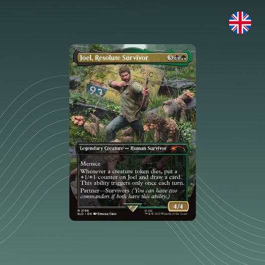 MTG - Joel, Resolute Survivor - Secret Lair x Last of Us - Englisch