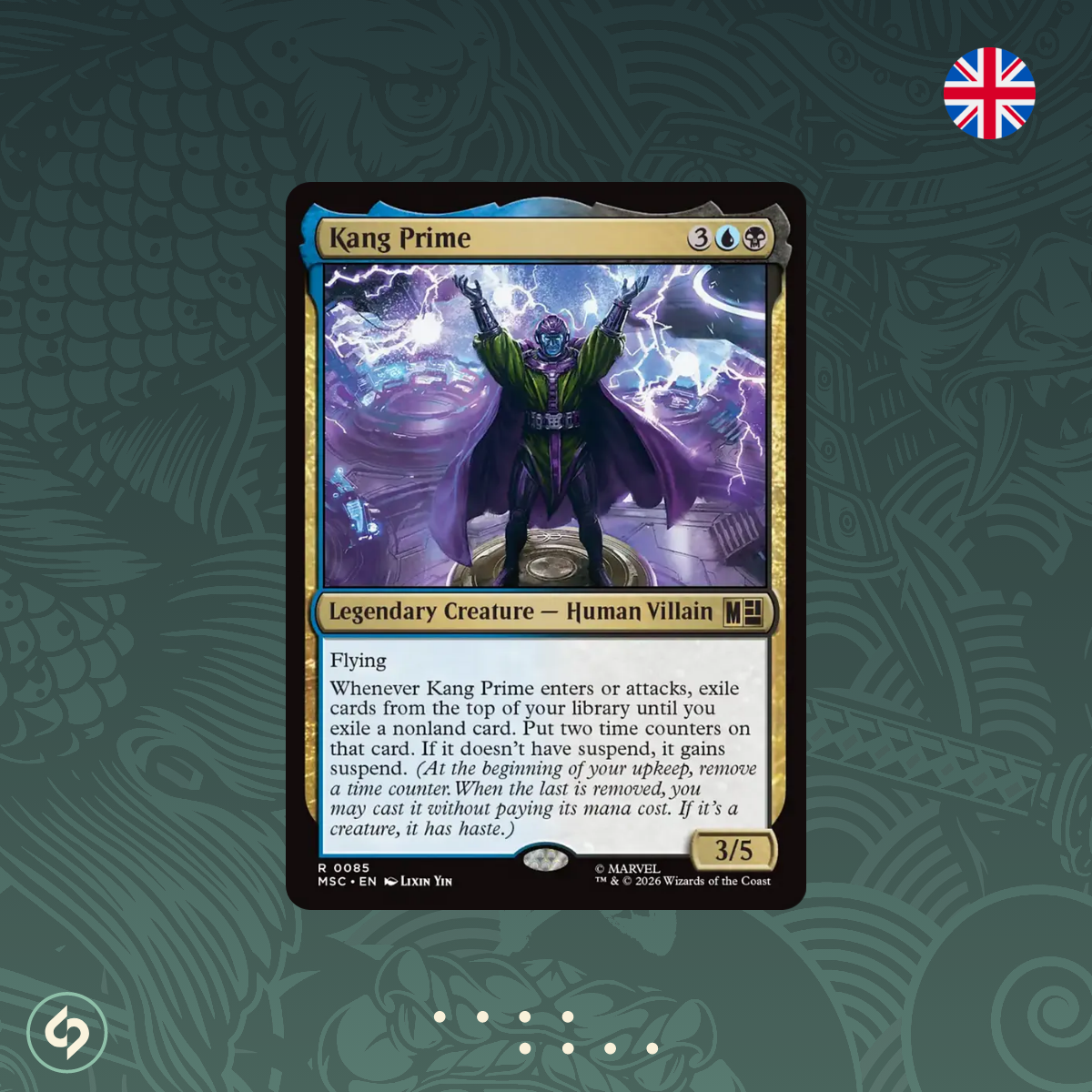 Kang Prime - #0085 - MTG - Commander: Marvel Super Heroes - Englisch