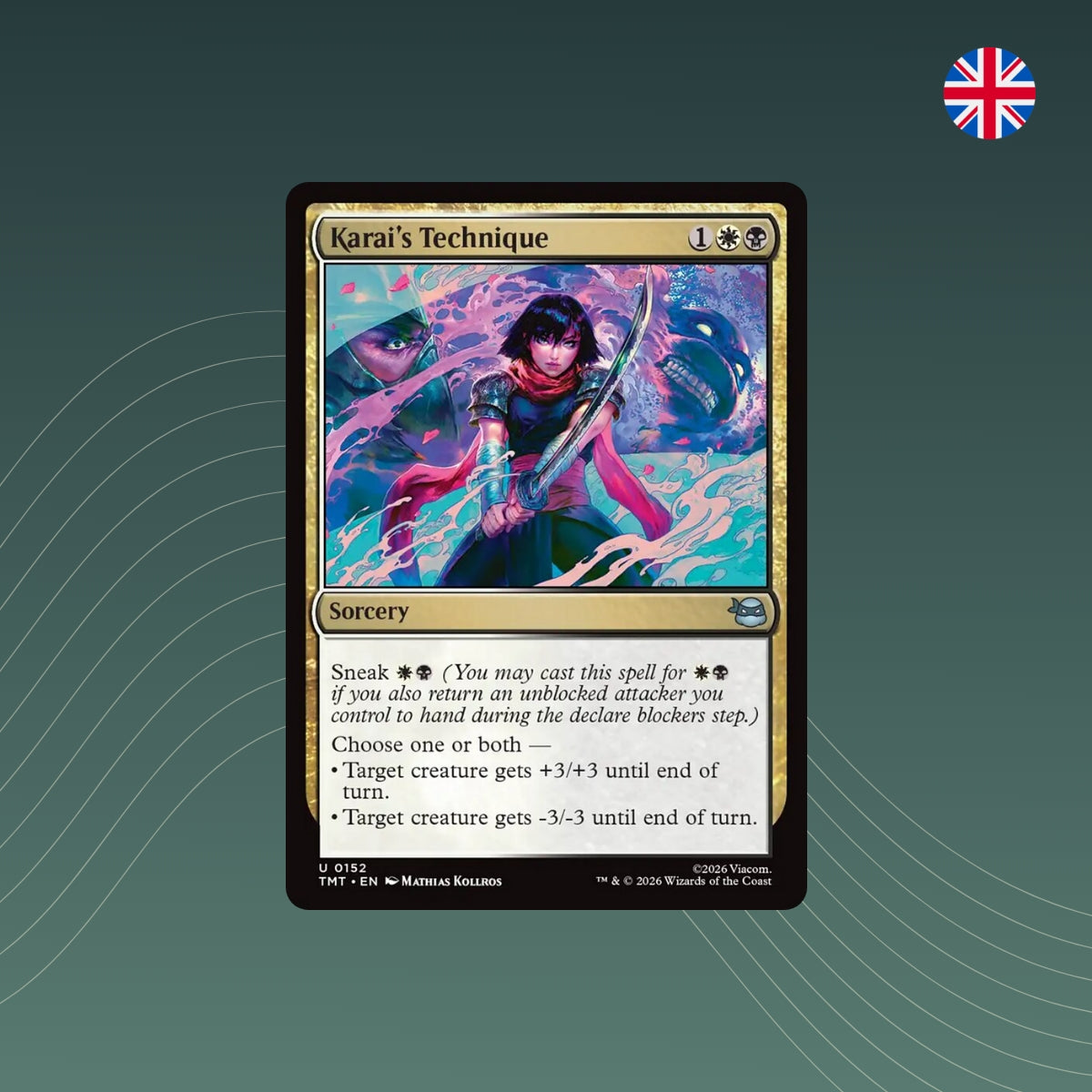 MTG - Karai's Technique - #0152 - Teenage Mutant Ninja Turtles - Englisch