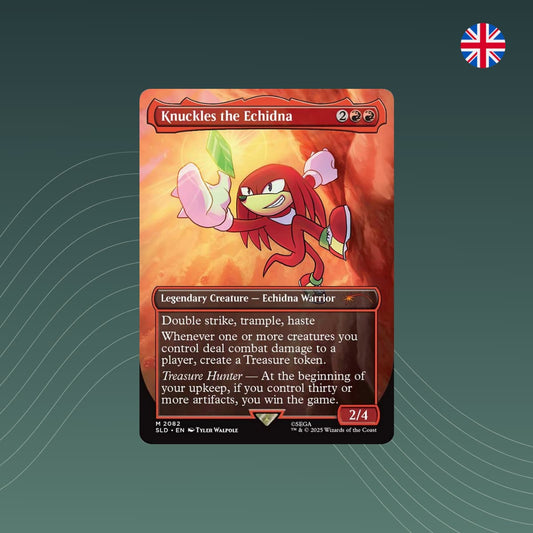MTG - Knuckles the Echidna - Secret Lair x Sonic - English