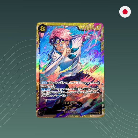 Koby (OP11-119) V.1 - SEC - OP-11 - A Fist of Divine Speed - One Piece TCG - Japanisch