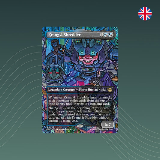 MTG - Krang & Shredder V.1 - #0201 - Teenage Mutant Ninja Turtles: Extras - Showcase - Englisch