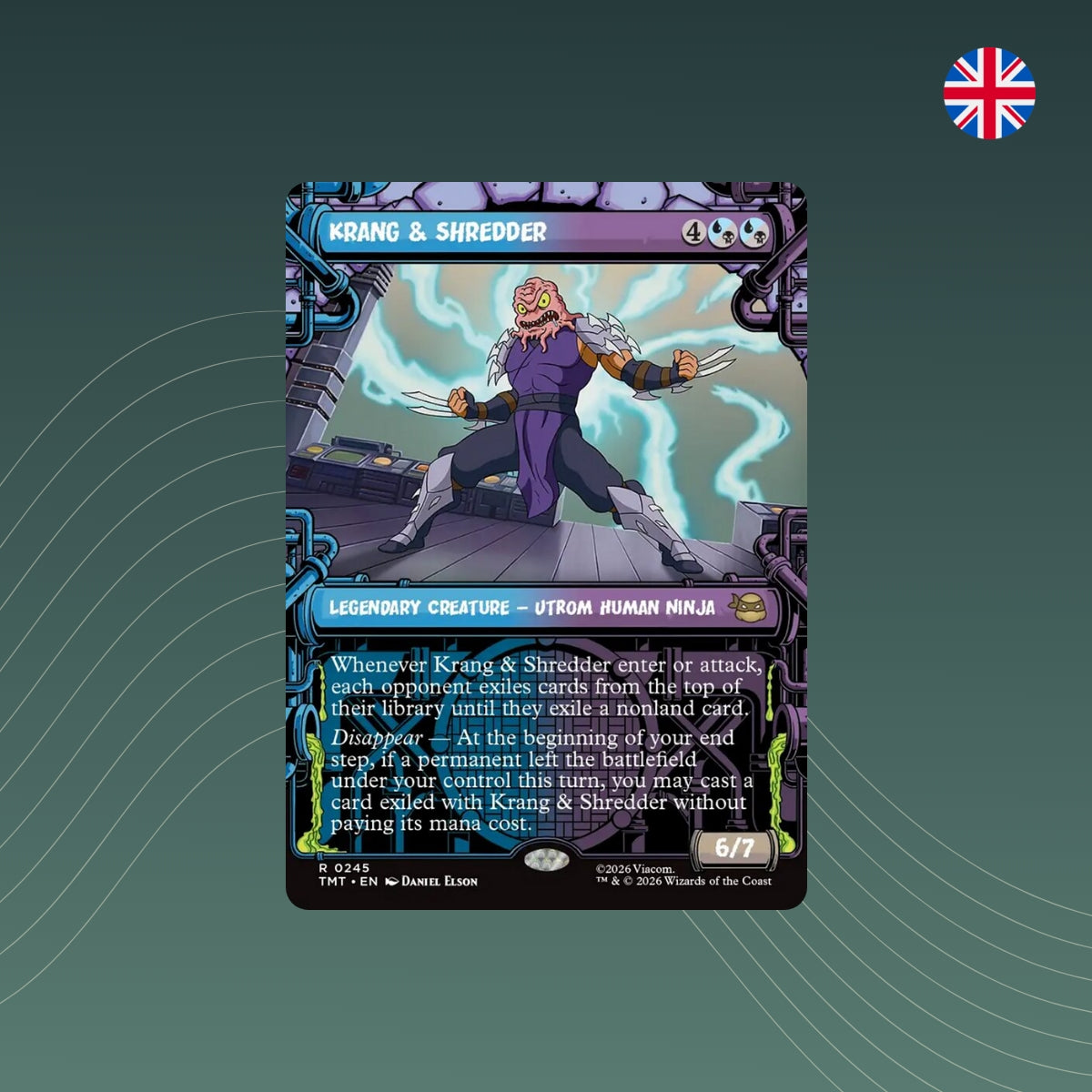 MTG - Krang & Shredder - #0245 - Teenage Mutant Ninja Turtles - Showcase - Englisch