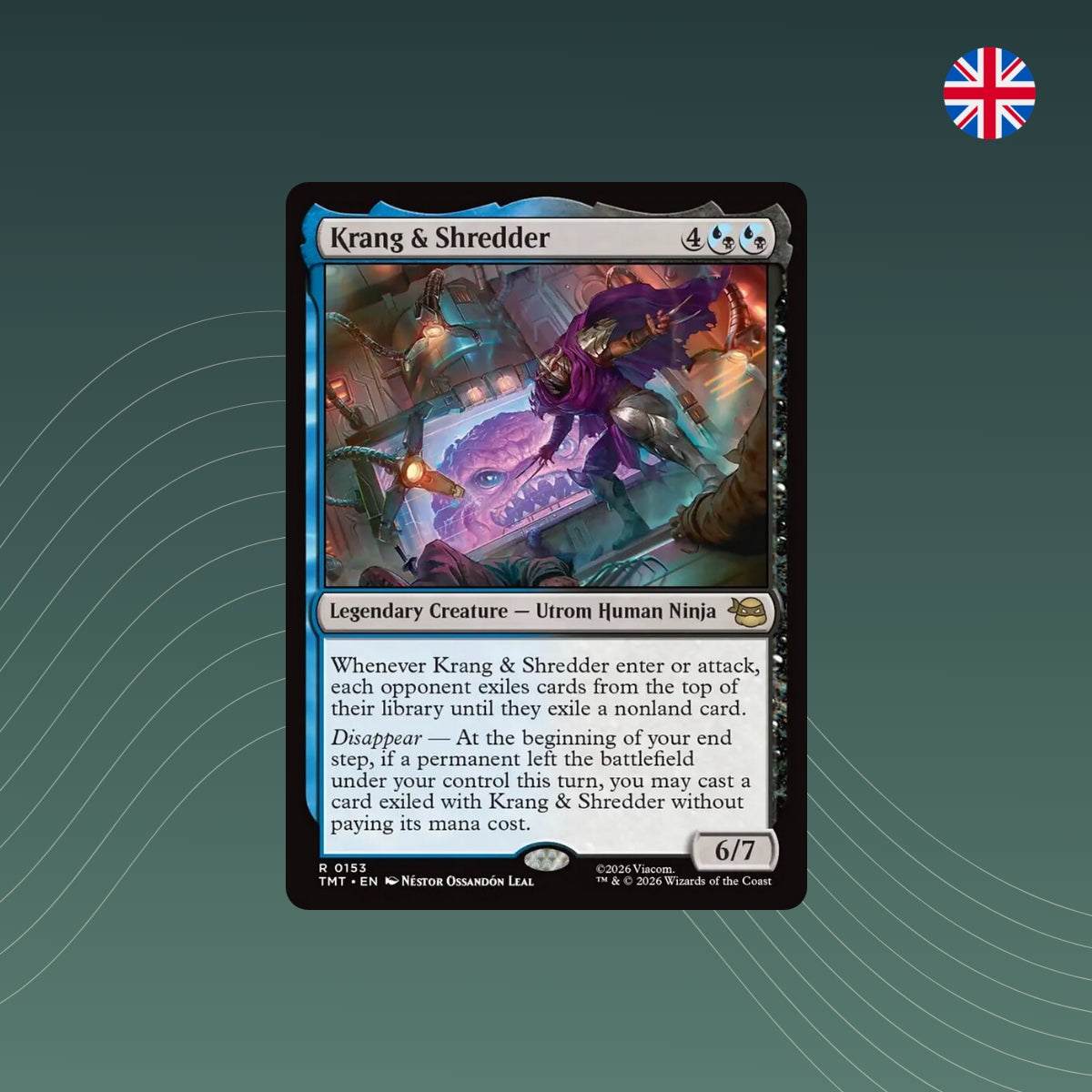 MTG - Krang & Shredder - #0153 - Teenage Mutant Ninja Turtles - Englisch