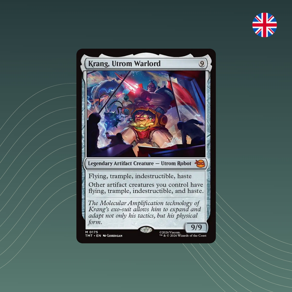 MTG - Krang, Utrom Warlord - #0175 - Teenage Mutant Ninja Turtles - Englisch