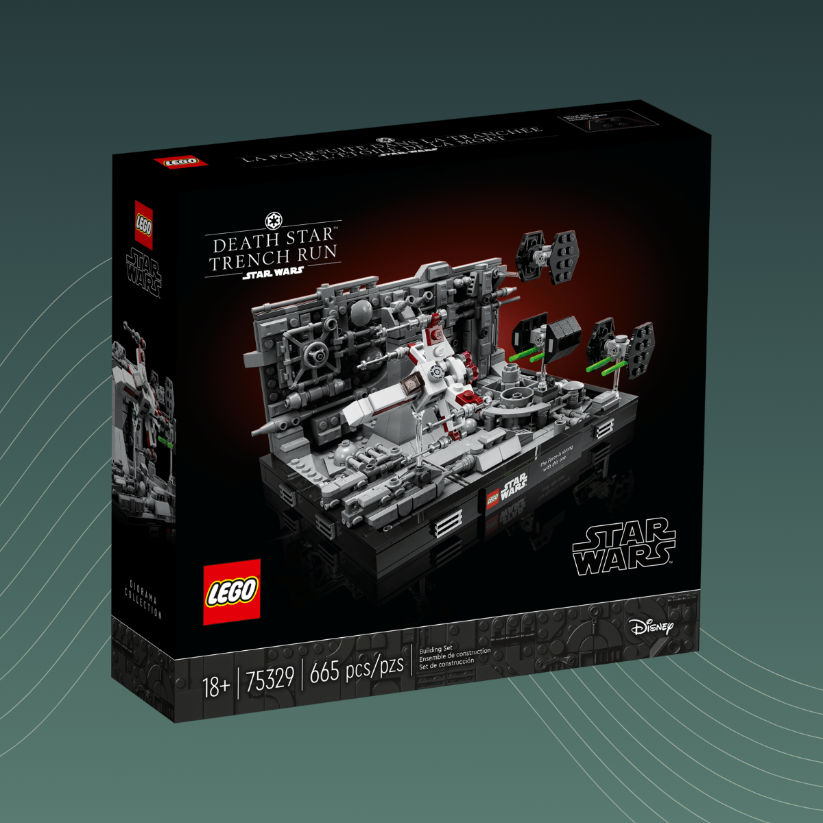 LEGO 75329 - Star Wars - Death Star Trench Run Diorama - EOL Set
