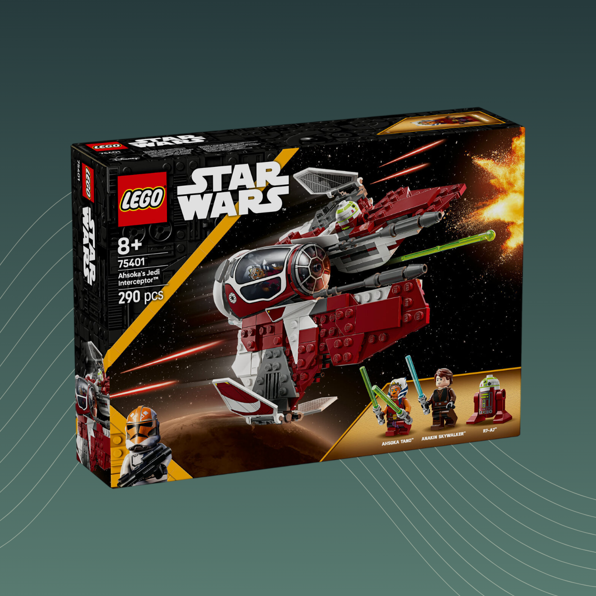 LEGO 75401 - Star Wars - Ahsokas Jedi Interceptor - EOL Set