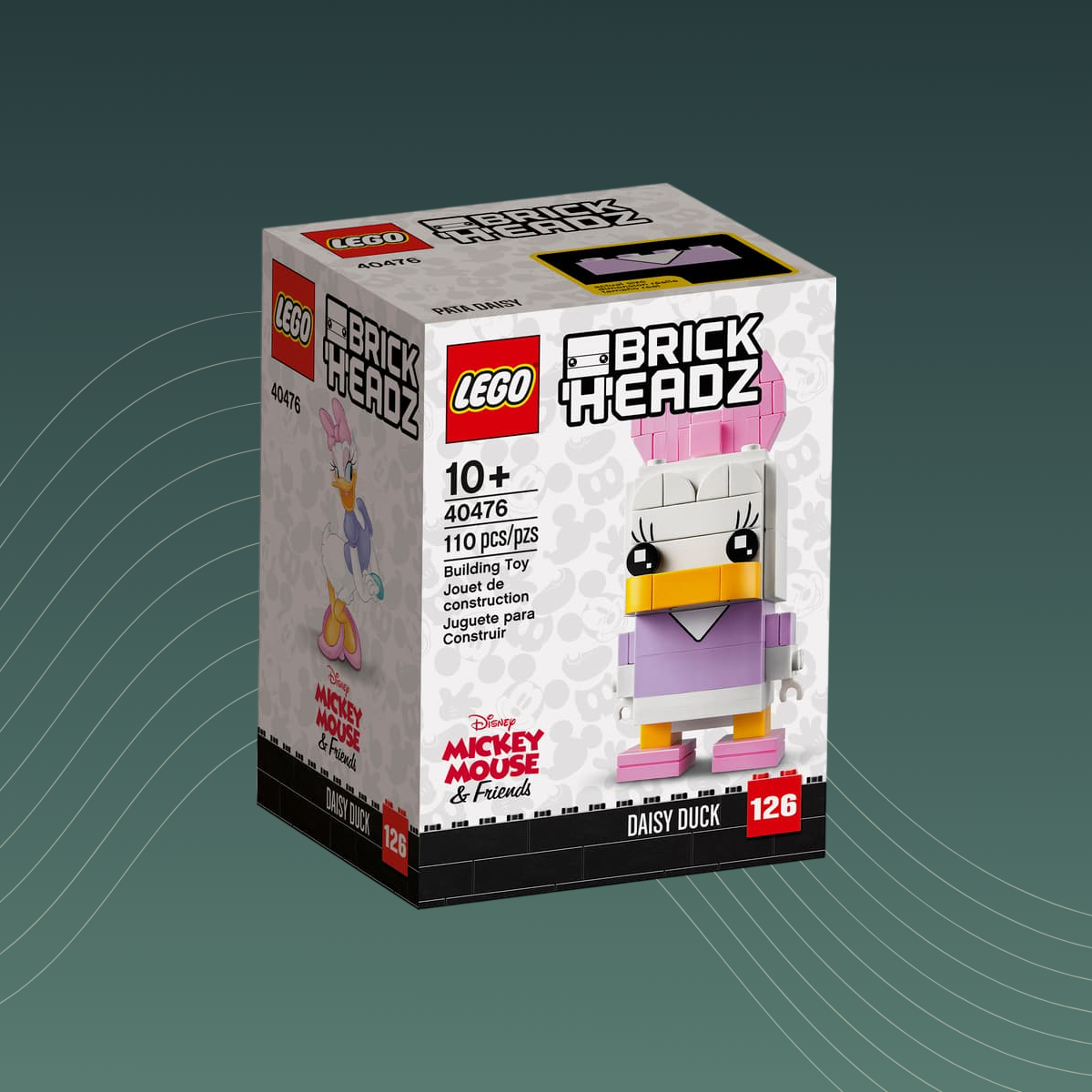 LEGO 40476 - Disney - Daisy Duck - BRICK HEADZ - EOL Set