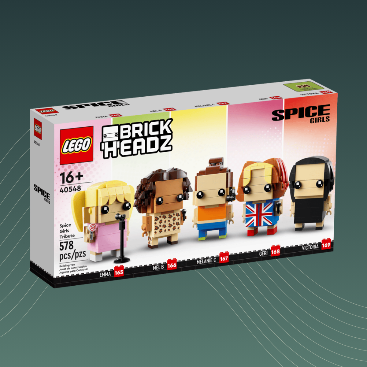 LEGO 40548 - Hommage an die Spice Girls - BRICK HEADZ - EOL Set