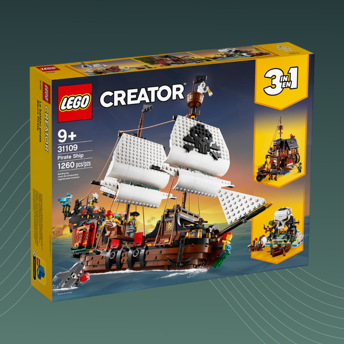 LEGO 31109 - Creator 3in1 - Piratenschiff - EOL Set