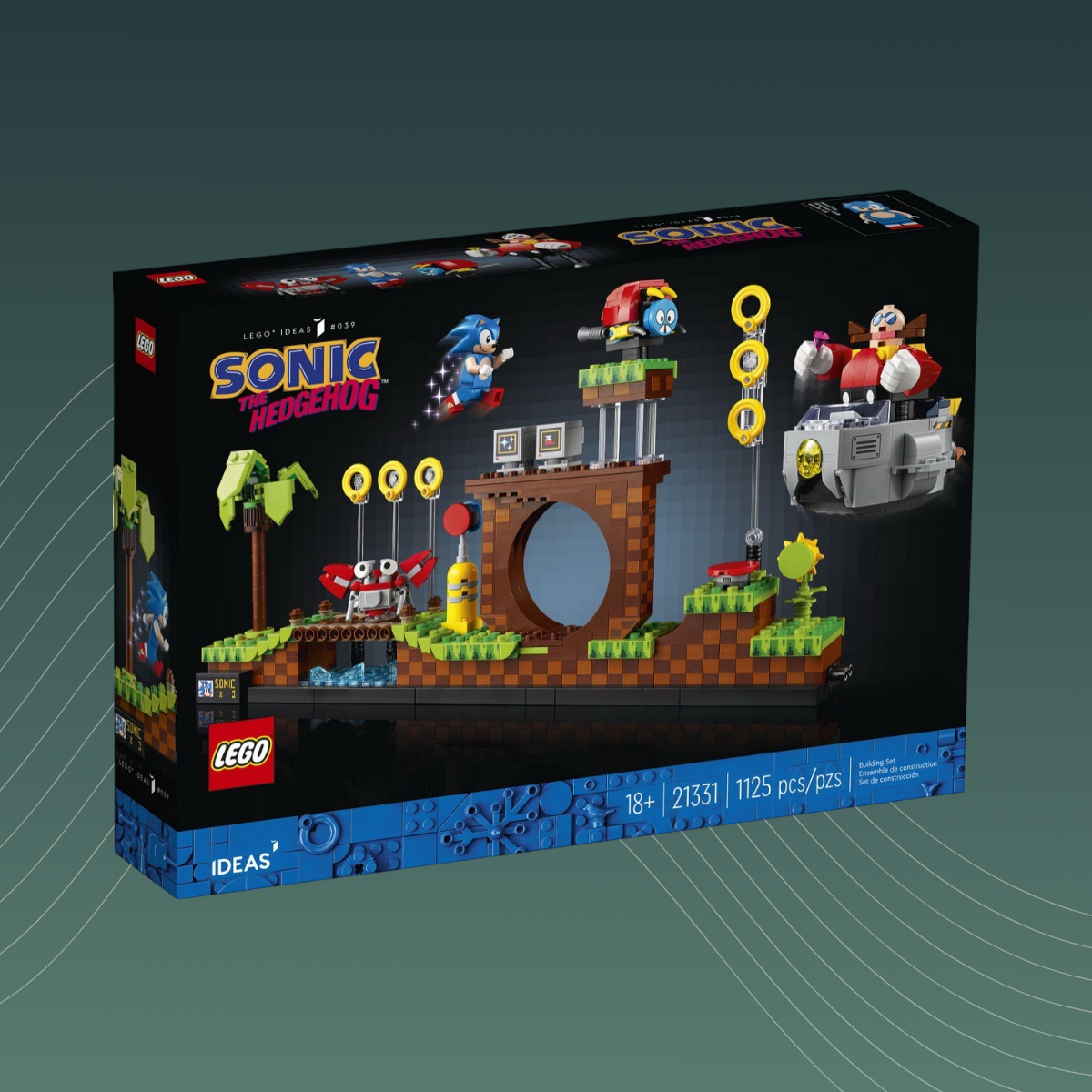 LEGO 21331 - Ideas - Sonic The Hedgehog – Green Hill Zone - EOL Set