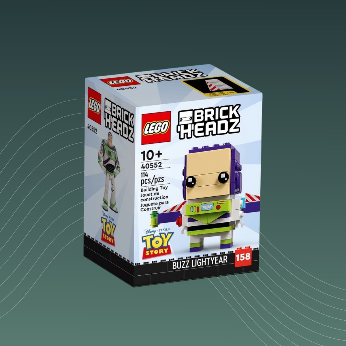 LEGO 40552 Buzz Lightyear BrickHeadz neu originalverpackt Bauset Minifigur Sammlerset Disney Toy Story