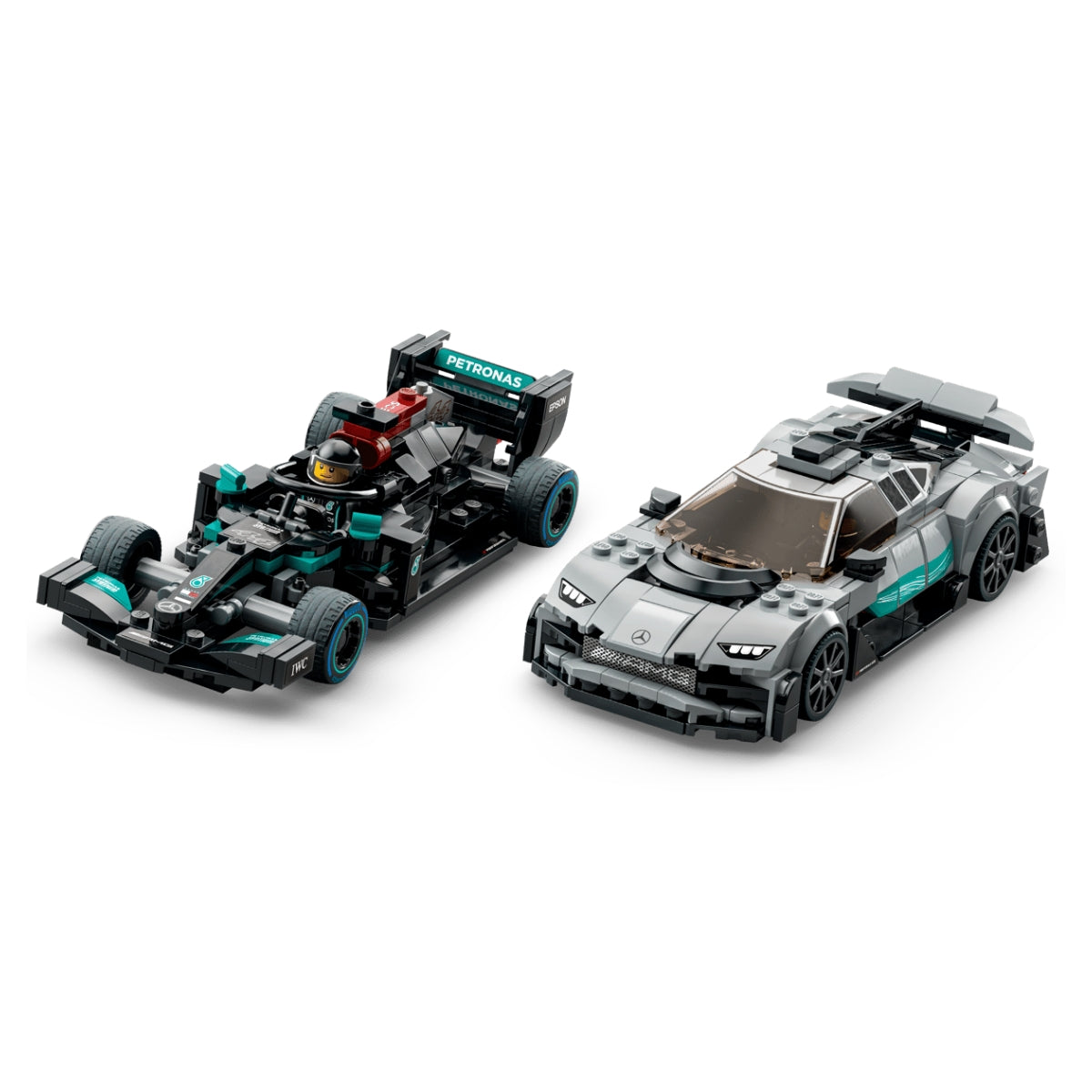 LEGO 76909 - Speed Champions - Mercedes-AMG F1 W12 E Performance & Mercedes-AMG Project One exMPLE