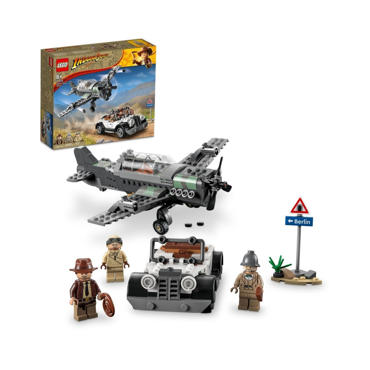 LEGO 77012 - Indianer Jones - Fighter Plane Chase - example