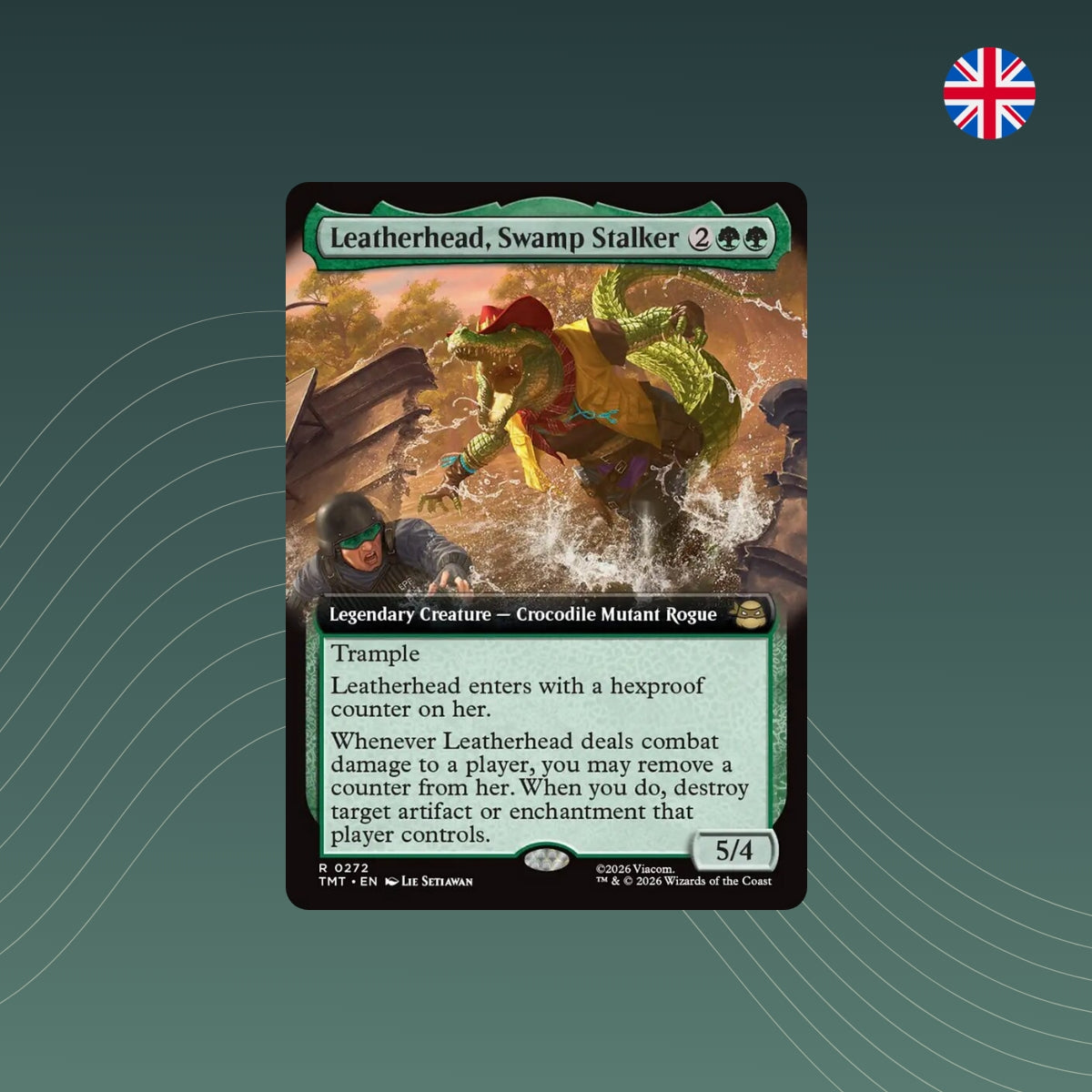 MTG - MTG - Chrome Dome - #0276 - Teenage Mutant Ninja Turtles: Extras - Extended Art - Englisch - #0272 - Teenage Mutant Ninja Turtles: Extras - Extended Art - Englisch