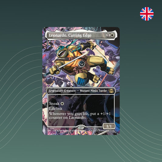 MTG - Leonardo, Cutting Edge V.1 - #0211 - Teenage Mutant Ninja Turtles: Extras - Showcase - Englisch