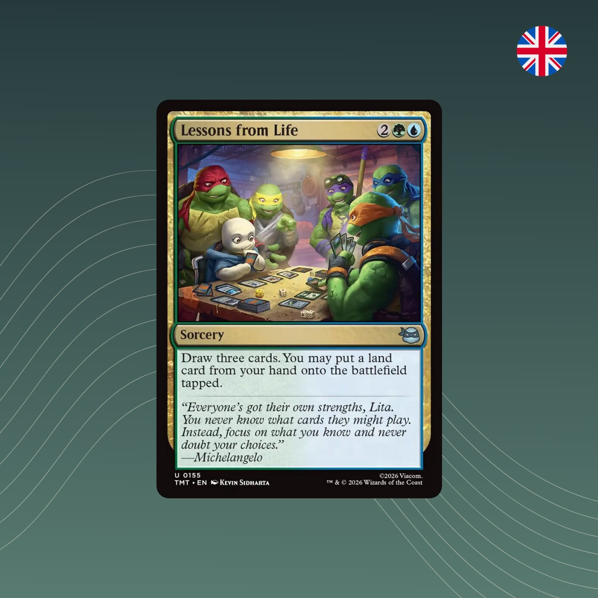 MTG - Lessons from Life - #0155 - Teenage Mutant Ninja Turtles - Englisch