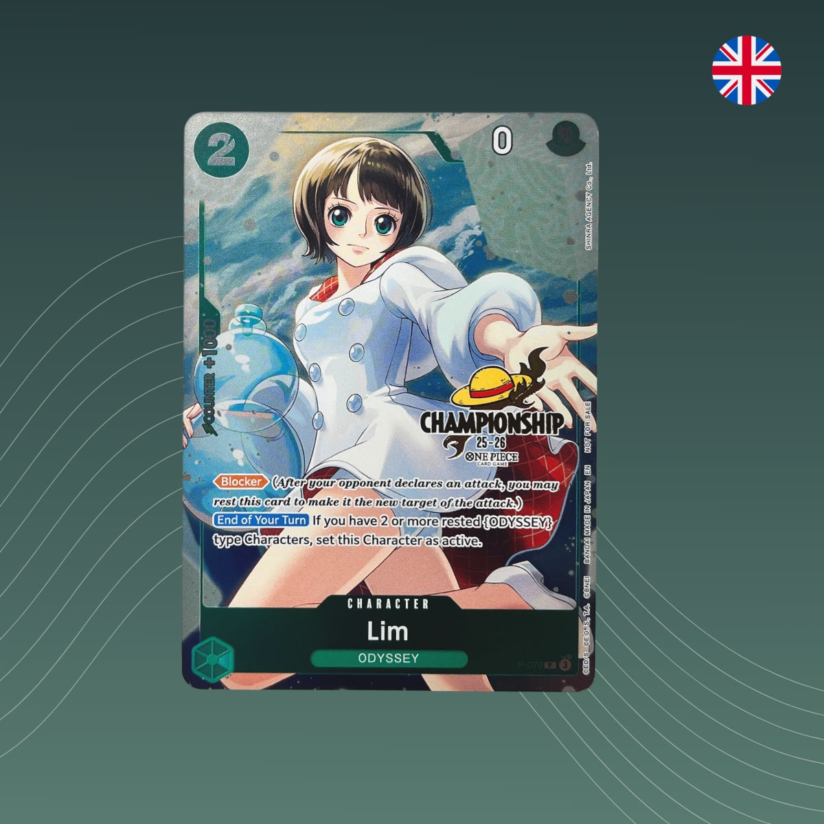 Lim (P-079) (V.2)_Promo_Championship_Stamp_One_Piece_TCG_EN