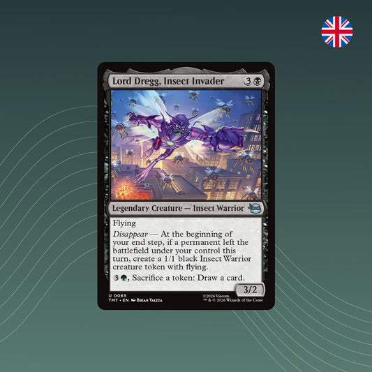 MTG - Lord Dregg, Insect Invader - #0065 - Teenage Mutant Ninja Turtles - Englisch