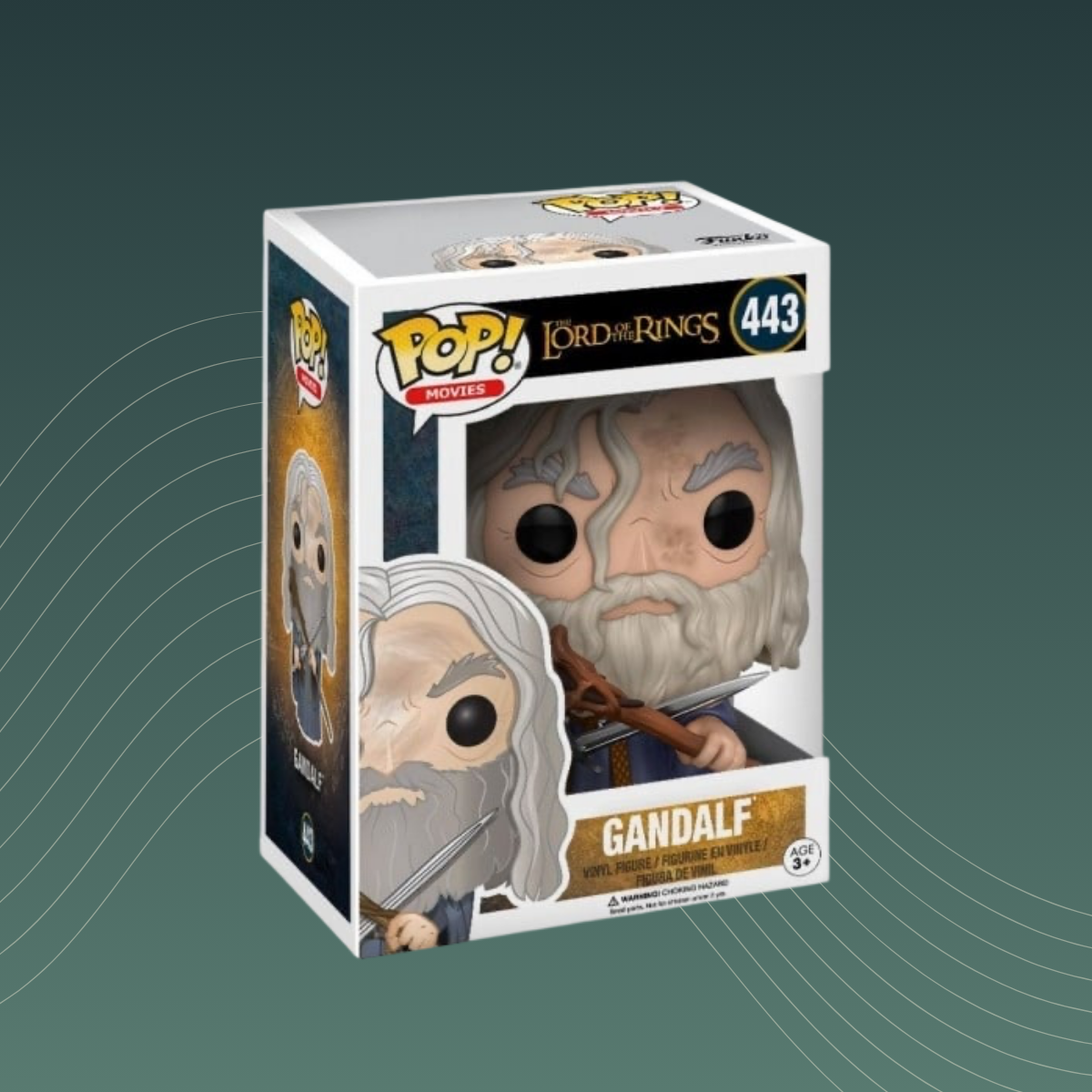 Lord of the Rings Movies - Gandalf - 443 - Funko Pop! - Vinyl Figur