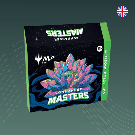 MTG - Commander Masters Collector Booster Display (4 Packs) Englisch Sealed