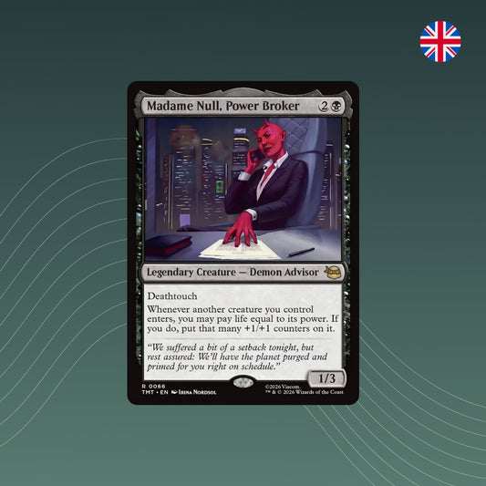 MTG - Madame Null, Power Broker - #0066 - Teenage Mutant Ninja Turtles - Englisch