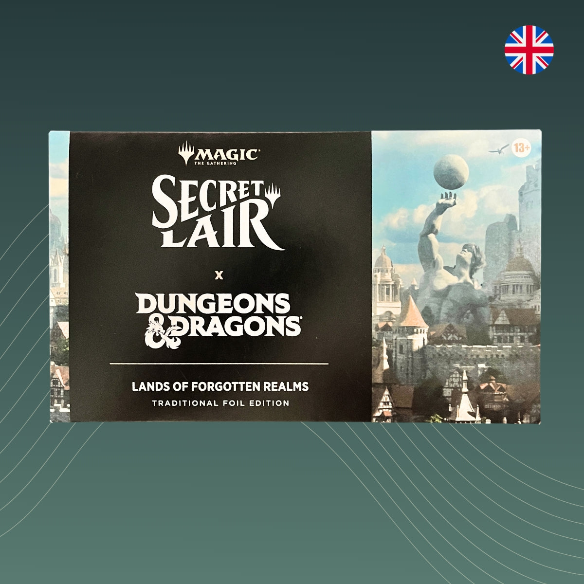 Magic: The Gathering Secret Lair Drop Series: Secret Lair x Dungeons & Dragons: Lands of the Forgotten Realms - Traditional Foil Edition