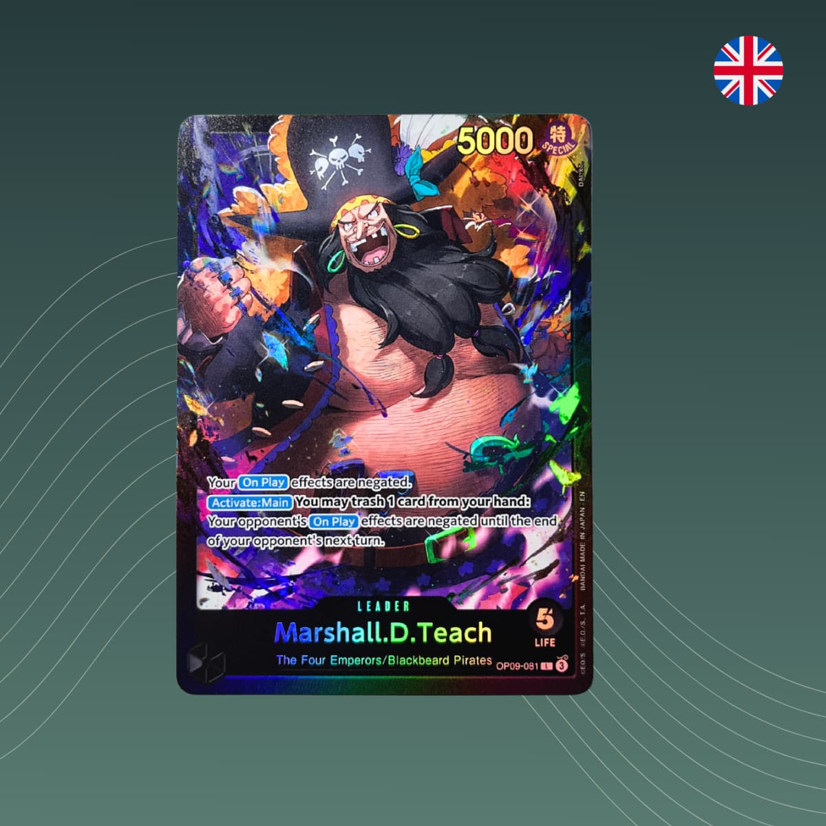 Marshall.D.Teach (OP09-081)_Starter Deck Black Marshall.D.Teach_EN