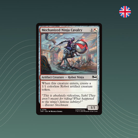 MTG - Mechanized Ninja Cavalry - #0156 - Teenage Mutant Ninja Turtles - Englisch