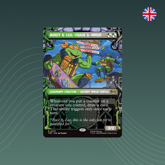 MTG - Mikey & Leo, Chaos & Order V.2 - #0247 - Teenage Mutant Ninja Turtles: Extras - Showcase - Englisch