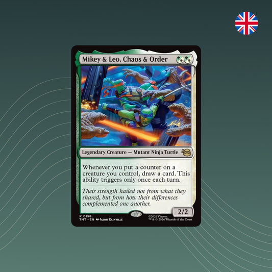 MTG - Mikey & Leo, Chaos & Order - #0158 - Teenage Mutant Ninja Turtles - Englisch