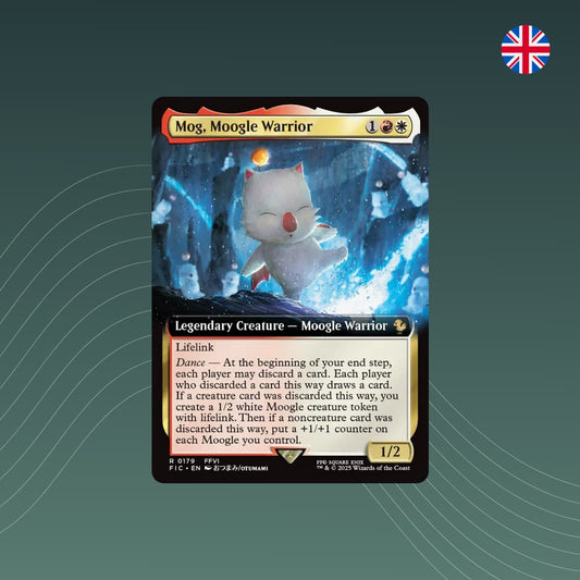 MTG - Mog, Moogle Warrior - Final Fantasy - Extended Art - English