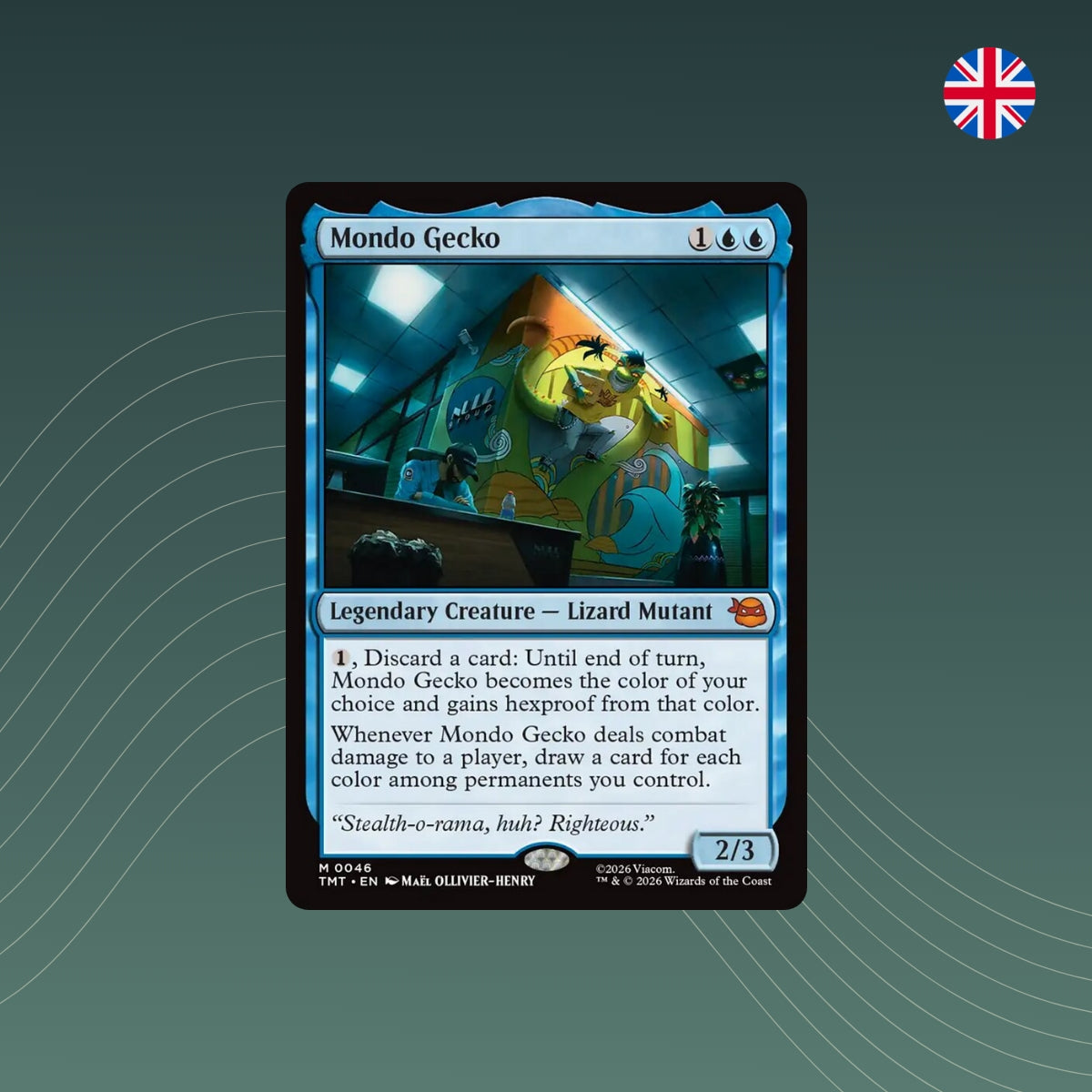 MTG - Mondo Gecko - #0046 - Teenage Mutant Ninja Turtles - Englisch