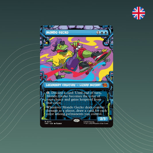 MTG - Mondo Gecko - #0231 - Teenage Mutant Ninja Turtles - Showcase - Englisch