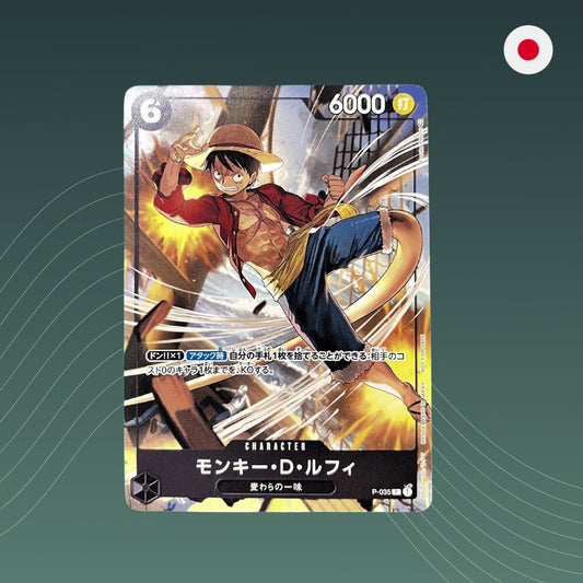 Monkey.D.Luffy (P-035) - Exchange Meeting  Promo - One Piece TCG - Japanisch
