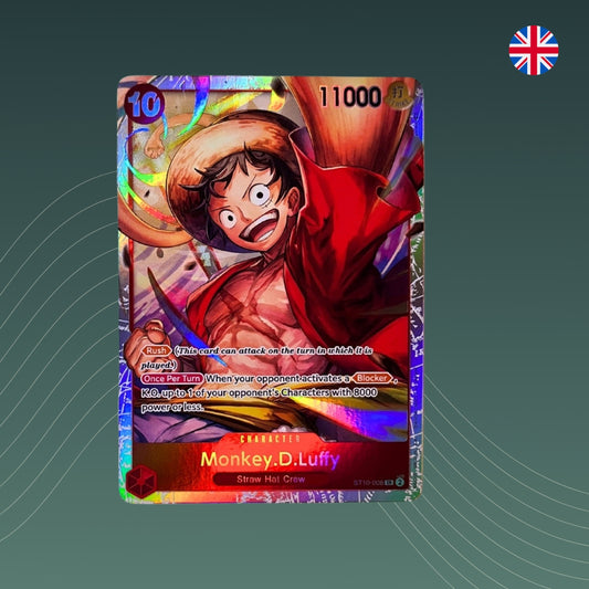 Monkey.D.Luffy (ST10-006) - SR - Super Rare - Ultra Deck: The Three Captains  - One Piece TCG - Englisch
