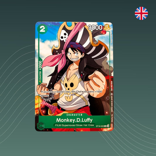 Monkey.D.Luffy (ST16-005) V.3 - Promo - Welcome Pack Vol.2 - One Piece TCG - Englisch