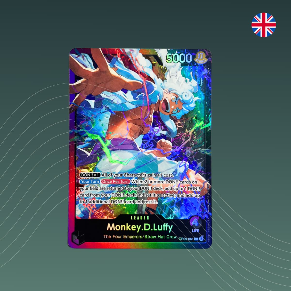 Monkey D Luffy - OP09-061 Starter Deck: Purple Black - ST26 - One Piece TCG - Englisch