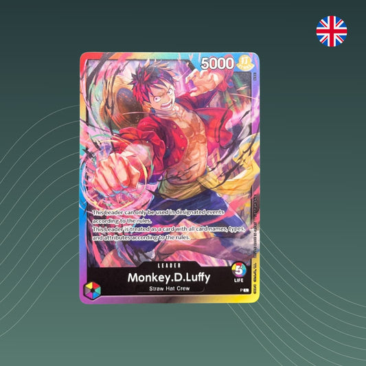 Monkey. D. Luffy V3 - Promo - Leader - One Piece TCG - Englisch
