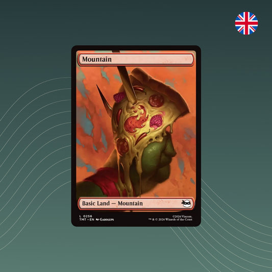 MTG - Mountain V.1 - #0256 - Teenage Mutant Ninja Turtles: Extras - Showcase - Englisch