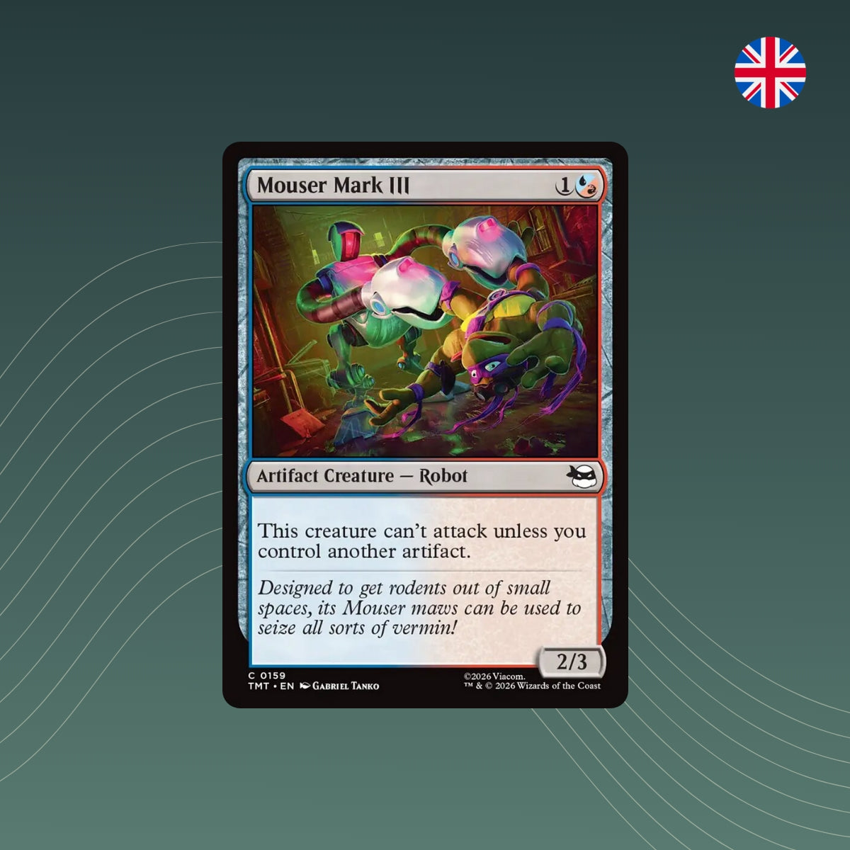 MTG - Mouser Mark III - #0159 - Teenage Mutant Ninja Turtles - Englisch