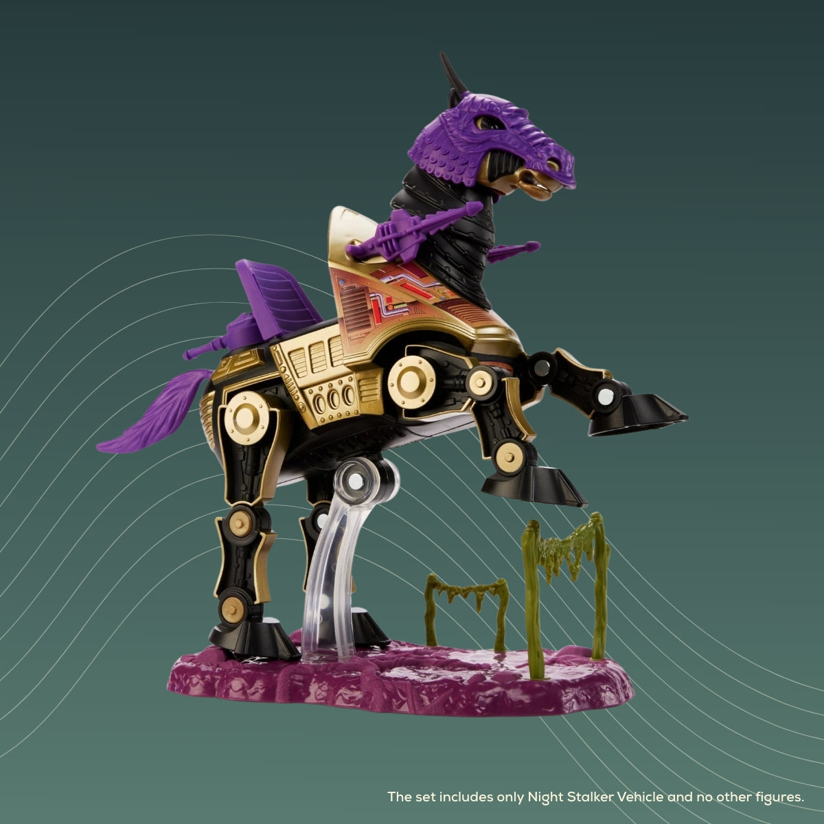Masters of the Universe Origins - Night Stalker Vehicle - MOTU - Exklusive Mattel Creations Vehicle - Inahlt