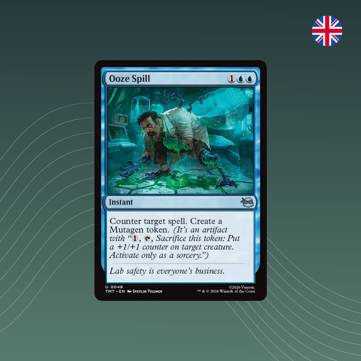 MTG - Ooze Spill - #0048 - Teenage Mutant Ninja Turtles - Englisch