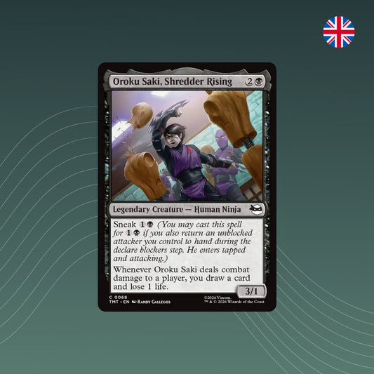 MTG - Oroku Saki, Shredder Rising - #0068 - Teenage Mutant Ninja Turtles - Englisch
