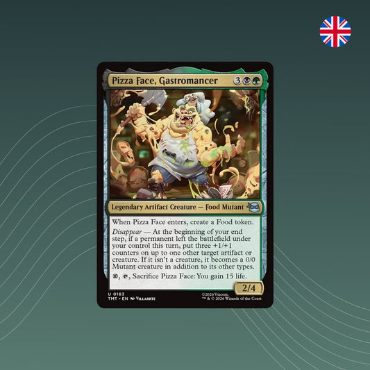 MTG - Pizza Face, Gastromancer - #0163 - Teenage Mutant Ninja Turtles - Englisch