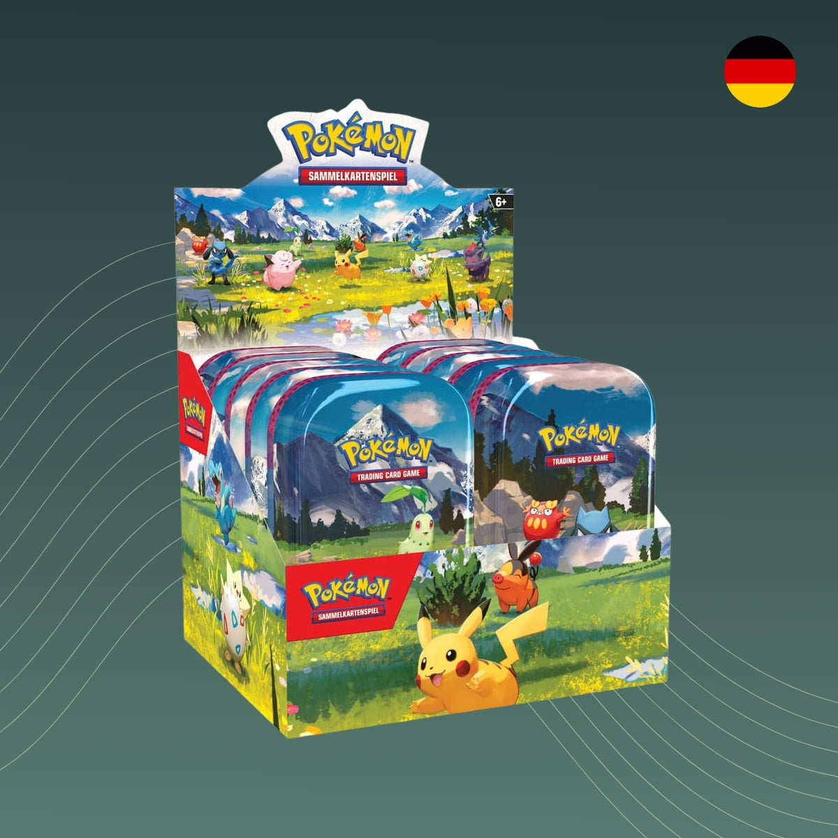 Pokémon - Erhabene Helden: Mini Tin Display - Deutsch - sealed