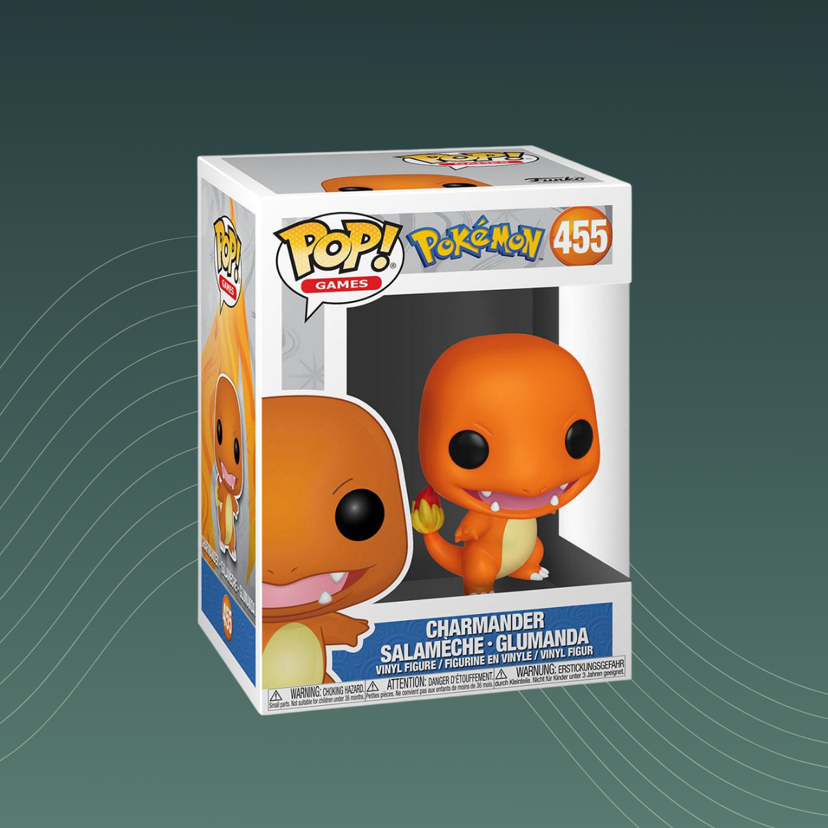 Pokémon: Charmander - 455 - Funko Pop! - Games - Vinyl Figur