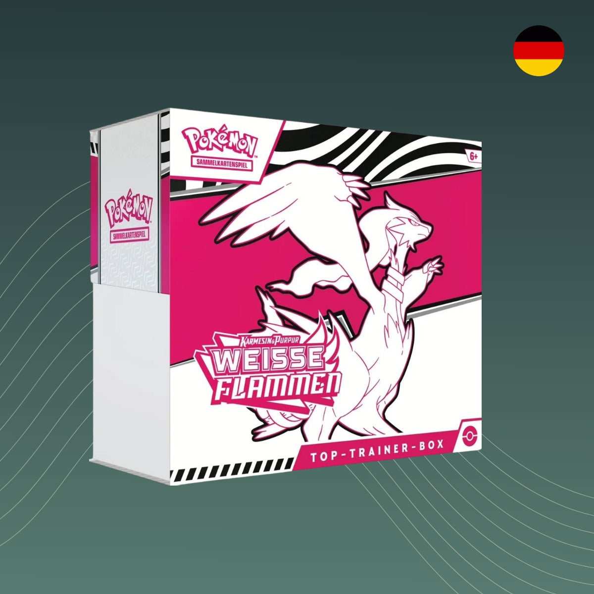 Pokémon Weiße Flammen Top Trainer Box Deutsch sealed